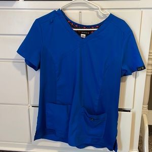 Koi Basics Blue Scrub Set